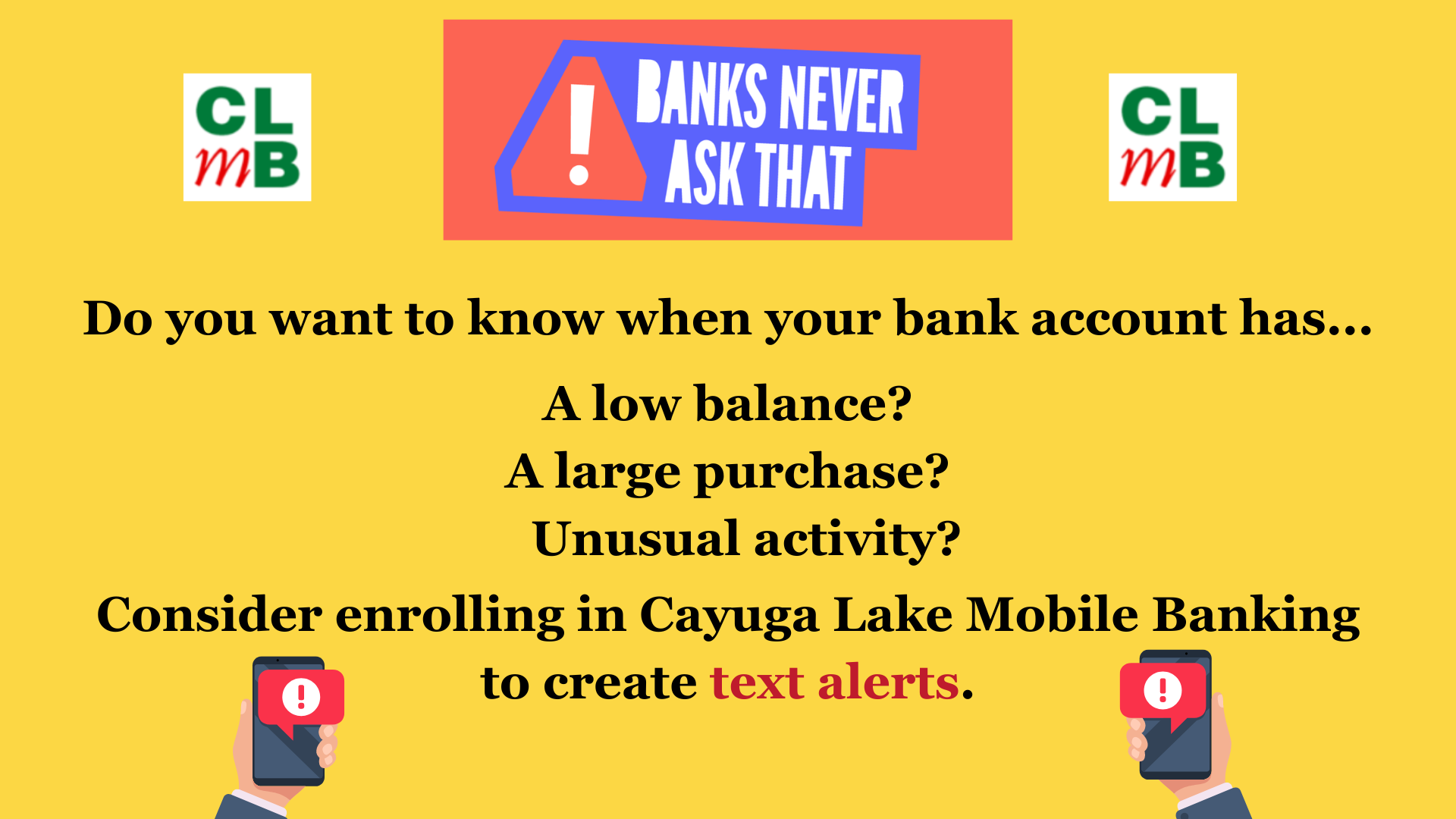 Fraud Prevention Tips › Cayuga Lake National Bank